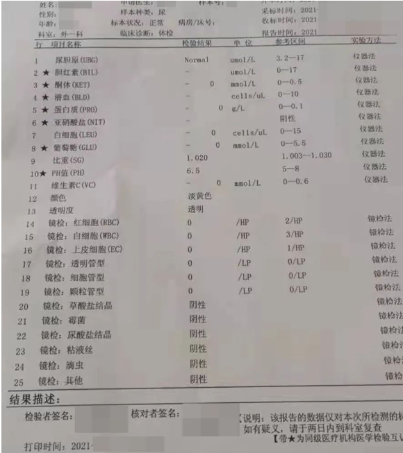 深圳问止中医门诊部：杨康治愈尿蛋白、肾积水